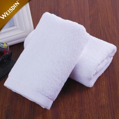 China Soft White Cotton Guangzhou Hotel / Spa Small Size Hand Towel for sale