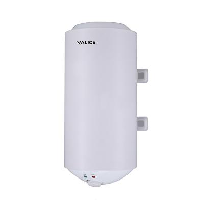 China Small slim hotel electric storage water heater geyser in china for shower for sale