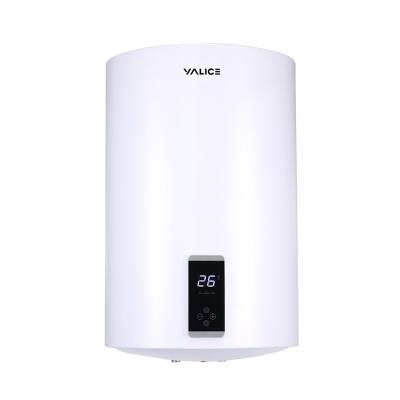 China Fast Heating 15L 30L 50L 80L 100L Vertical Electric Water Heater With Smart Control Panel for sale