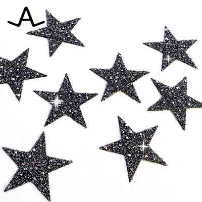 China Mix Washable Crystal Star Sparking Rhinestone Hotfix Crystal Transfer For Garment Shoes DIY Hats for sale