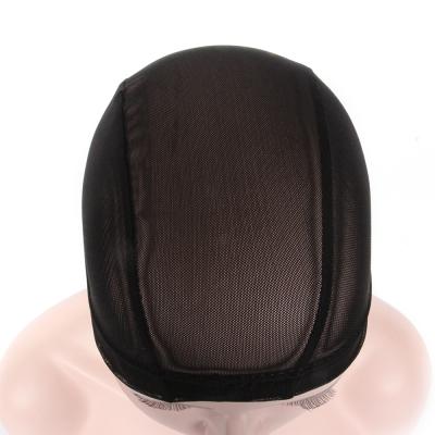 China Making Wigs Black Adjustable Elastic Hairnet Wig Caps High Quality Breathable Thin Skin Wig Caps For Making Wigs for sale