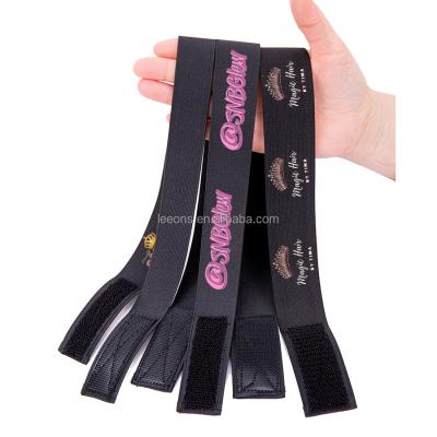 China Custom European and American style Leeons wig grip bands heavy stretch elastic headbands for wig front edge for sale