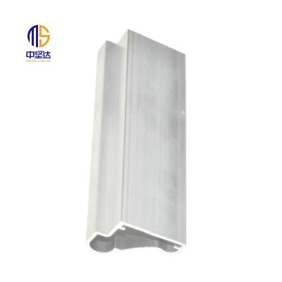 China Door 38mm*26.9mm Blank Finished Aluminum Extrusion Profile Plain Trim Decoration For Door for sale