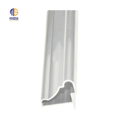 China Exterior Finished Aluminum Extrusion Profile Single Rim Decoration Assembly Part For Door 47.5mm*42mm for sale