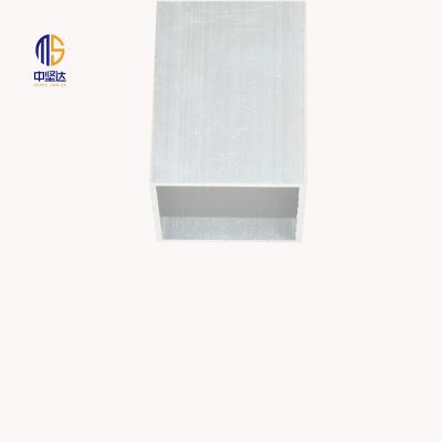 China Decorations 19x19 1.0mm 6063 T5 Thin Extrusion Tube Aluminum Square Profile For Decoration Accessories for sale