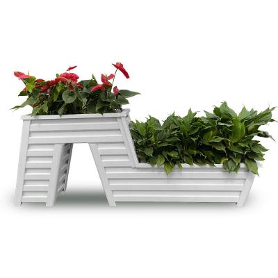 China Aluminum Flower Extrusion Profile High Heel Planter Box for sale