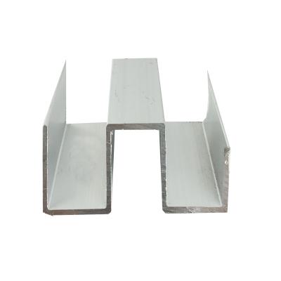 China Transport tools aluminum extrusion 6063 t5 duct slam rail profile for reefer trailer transport tools for sale