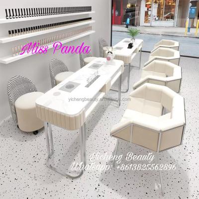 China New Modern Hot Selling Products Salon Manicure Pedicure Equipment Nail Table Manicure Table With Pretty Good Quality for sale