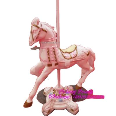 China New Products Fiberglass Horse Carousel Manufacturer Comfortable Hot Selling Adult Horse at Factory Price for sale