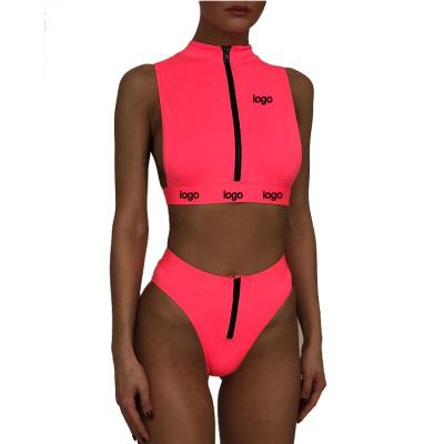 China Breathable High Neck Conservative Swimwear Land End Swimwear For Women for sale