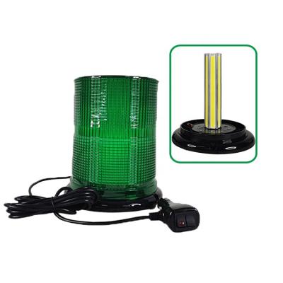 China PC 12-24V Professional Green LED Truck Engineering Vehicle Large Truck Turn Signal Beacon Light for sale