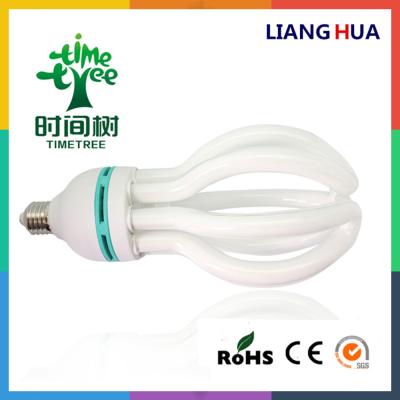 China Lámpara ahorro de energía fluorescente de Lotus CFL t5 del acuerdo del fósforo del OEM Triband 50 vatios en venta