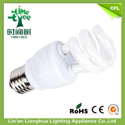 China Medio accesorio de iluminación ahorro de energía espiral del halo de la luz del día 3000H de las bombillas 20W 6500K en venta