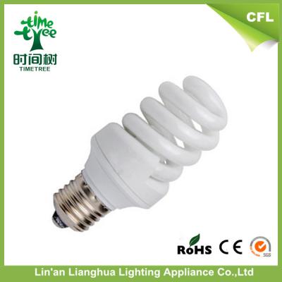 China Bombillas claras del ahorrador de energía del espiral del tubo de cristal 11 lámparas del ahorro de la energía de W en venta