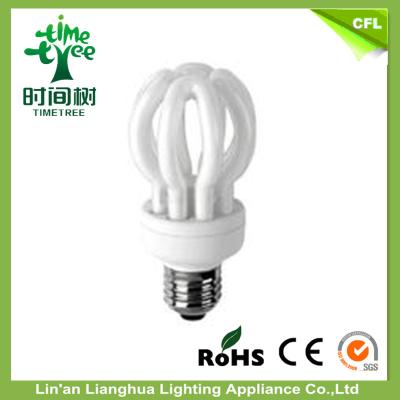 China Household 105w 7000k CFL Lamp Bulb / Lotus Energy Saving Incandescent Light Bulbs for sale