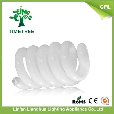 China CRI 80RA 18W 20W 22W 25W CFL Glass Tube For Living Room Compact Fluorescent Bulb for sale