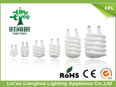 China 6500K CRI>60 Ra High Powder Factor CFL Glass Tube For Half Spiral Lamp for sale