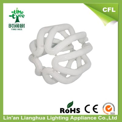 China Glasrohr des Triband-Phosphorcfl Rohstoff-T4 Lotus CFL/Vertrags-Leuchtstoffröhre zu verkaufen