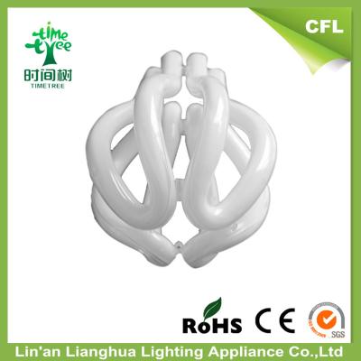 China Tubo de cristal transparente de la materia prima de CFL para las bombillas de 4U 55W 60W CFL en venta