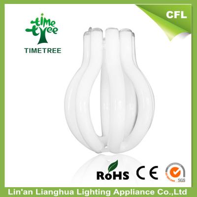 Cina L'alto potere ha mescolato la metropolitana di vetro della polvere T4 45W Lotus CFL/lampadine fluorescenti E27 del compatto in vendita