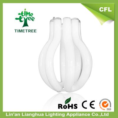 Cina La metà tricolore pura su ordinazione/in pieno si sviluppa a spirale lampadina 2700k 4000k 6500k di Lotus CFL in vendita