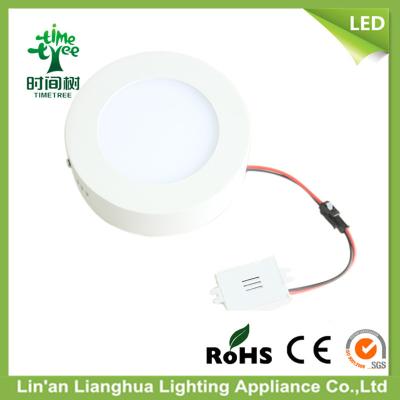 Cina Luce dello schermo piatto della famiglia 6W LED rotonda con Istruzione Autodidattica calda 80 di bianco 2700K in vendita