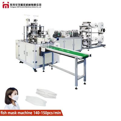 China Stable/Durable/Pretty/High Efficiency 2022 Hot Selling Fish Eye Nonwoven Medical Disposable Automatic Face Mask Making Machine For N95/KF94/FFP1/1860s Mask for sale