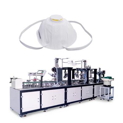 China Amazon's most fashionable automatic cup mask stable/durable/pretty/high yield after process making machine (oblique welding earloop) for sale