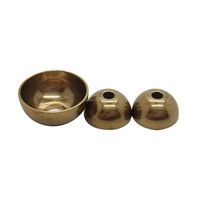 China Industry Customized High Quality Brass Cup Nut With Special Hole 2mm 3mm 4mm Disc Nut 5mm for sale