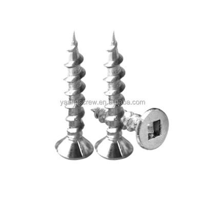 China Pan Factory Price Galvanized Steel Micro Square Wood Screw M2.2m2.3m2.6m2.9m3m3.5 Drywall Self Tapping Screw For Metal for sale