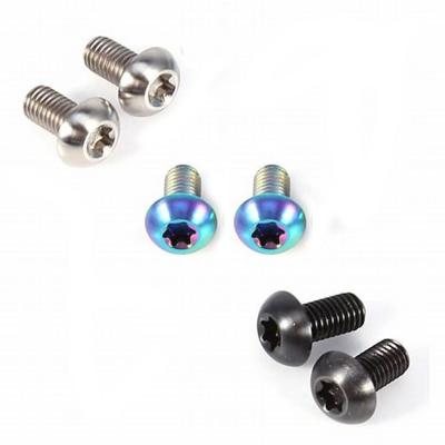 China Titanium Head Pan Ti Bolts Allen Socket Knob Screw Bolt For Bicycle for sale