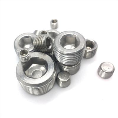 China Pan 1/4 Sockets High Quality Galvanized Steel 1/8 1/2 Threaded Stainless Steel Hose Pipe Fittings Set Screws for sale