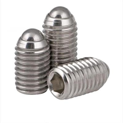 China Health Care Stainless Steel Hexagon Socket Spring Ball Plunger Set Screw YJT4023 for sale