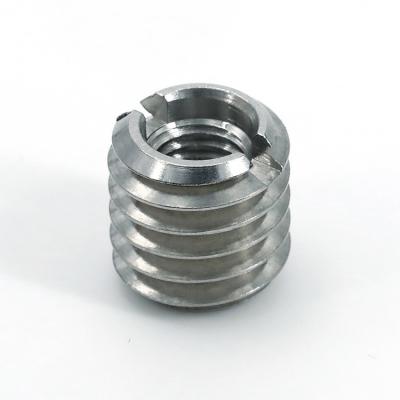 China Industry 1/4 5/16 internal and external thread insert nuts for electronic product for sale