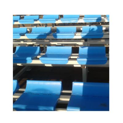 China Outdoor Stadium Bleachers Seat Assembled Metal Stand Basketball Arena Spectator Bench Seating Customize for sale