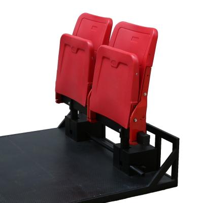 China Cheap Factory Price stadium retractable tribune for indoor Telescopic seats Portable bleachers Customize for sale