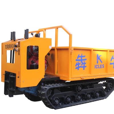 China ICLES 1.5 ton mini dump truck crawler dumper truck for manufacturer < 4L for sale