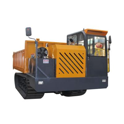 China 10 Ton Mini Crawler Dumper 8T Oil Palm Dumper Truck Carrier For Sale 4 - 6L for sale