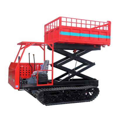 China Yes 3 Ton Chinese Crawler Dumper Truck Lifting Mini Dump Truck For Sale for sale