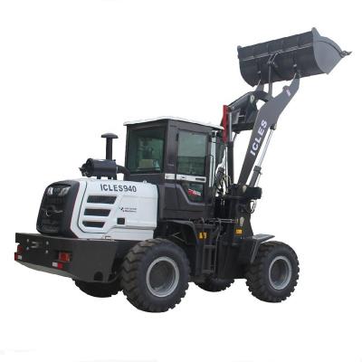 China Farms 2.5 Ton Small Wheel Loader For Construction Front End Loader for sale