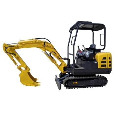 China China Factory Price Small Mini 2t Digger Excavator 0.05cbm for sale