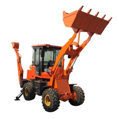 China Farms wheel loader with front loader and hydraulic excavator with backhoe loader for sale