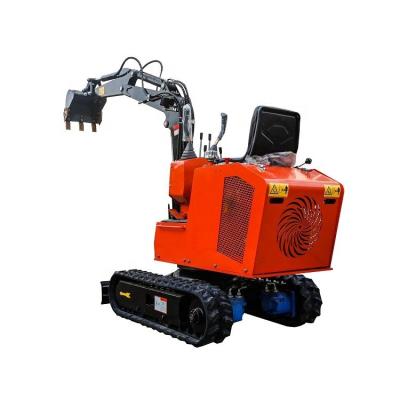 China Construction Digging Excavator Cheap Mini Micro Digger Crawler Mounted Household Excavator 1 Ton Excavator for sale