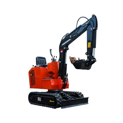 China Hotels 1 Ton Digging Mini Excavator With OEM Factory Hydraulic Mini Excavator for sale