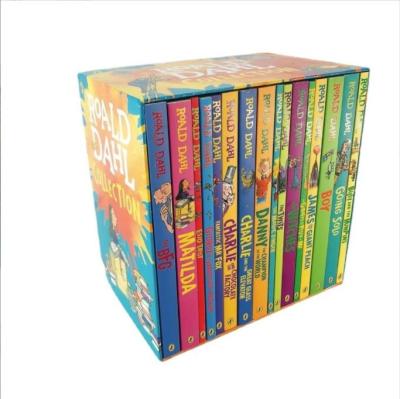 China paper & Wellbeen factory cheapest hardcover story books cardboard set for kids coloring photo books series boxes set softcover in slipcase case for sale