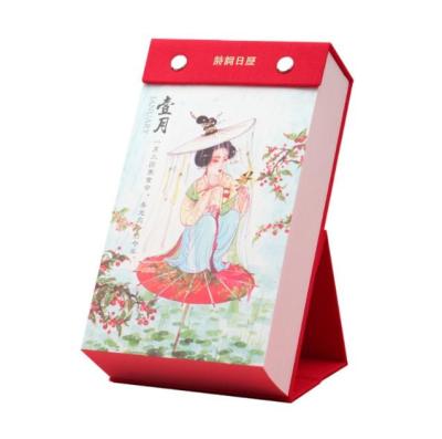 China paper & Cardboard Factory Cheapest Custom Printing Stand Up Office Promotional Gift 365 Days To Pray Dedicate New Grateful Daily Tear Off Calendar for sale