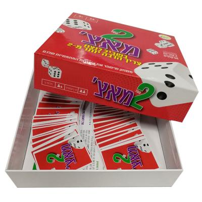 China paper & Cheapest Best Cards Piglet Commercial Card Game Board Game Cardboard Factory Printing Adult Supplier For Kids Play Card Game Printing for sale