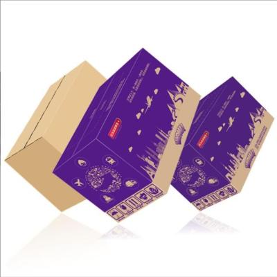 China Factory Supplier Cheapest Eco Friendly Recyclable Wellbeen Move Cartons E Groove Corrugated Cardboard Strong Boxes for sale