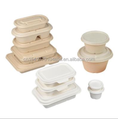 China Free Sample Recyclable Factory Top End Cheapest Eco-Friendly Paper Food Boxes Custom Take Away Food Packaging Lunch Boxes Paper Soup Bowl for sale