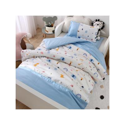 China Modern Embroiderable Simplicity Best Selling Comfortable And Soft Sateen 60 Cotton Bedding Set for sale